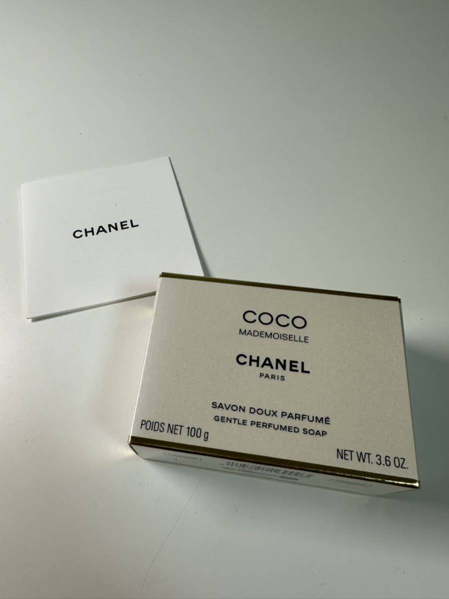 COCO MADEMOISELLE CHANEL シャネル マドモアゼル サヴォン 石鹸 石けん 100g 未使用品の画像1