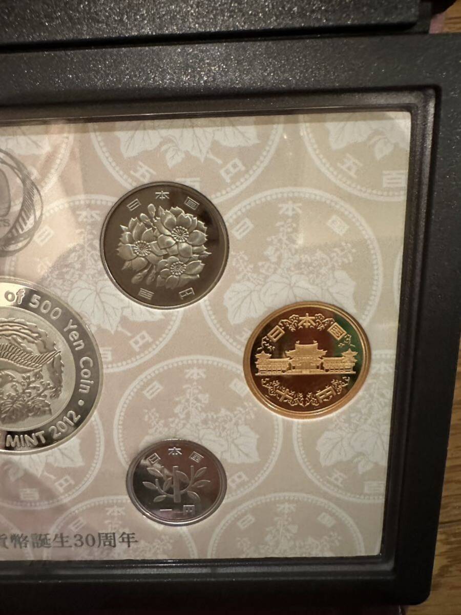 5百円貨幣誕生30周年 2012年 プルーフ貨幣セット 銀約20g 記念硬貨 貴金属 メダル 造幣局 _画像7