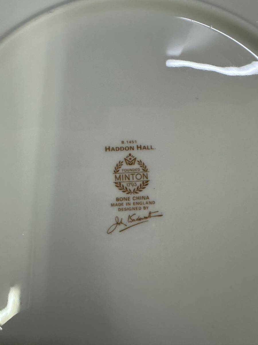 MINTON ミントン ハドンホール 花柄 HADDON HALL プレート 洋食器 箱付きの画像9