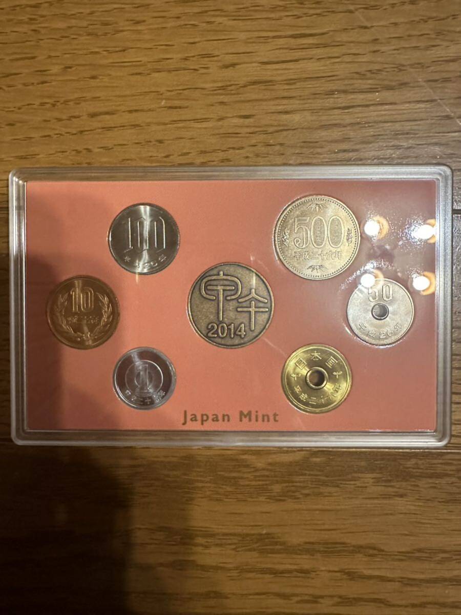 2014年 平成26年 ミントセット MINT　SET　貨幣セット Japan Mint 造幣局　額面666円 3_画像3