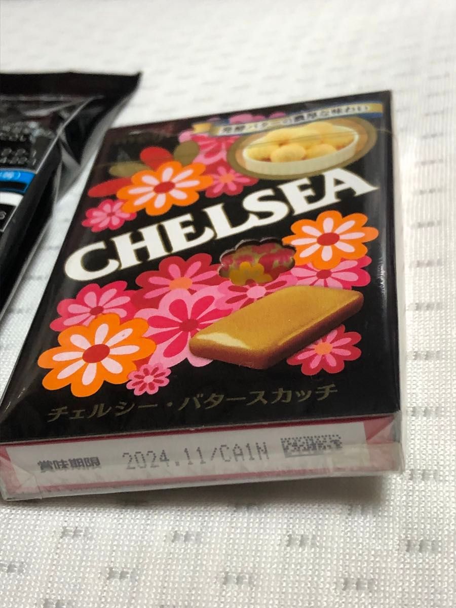 【CHELSEA】明治チェルシースカッチアソート一袋、バタースカッチ一箱のセット