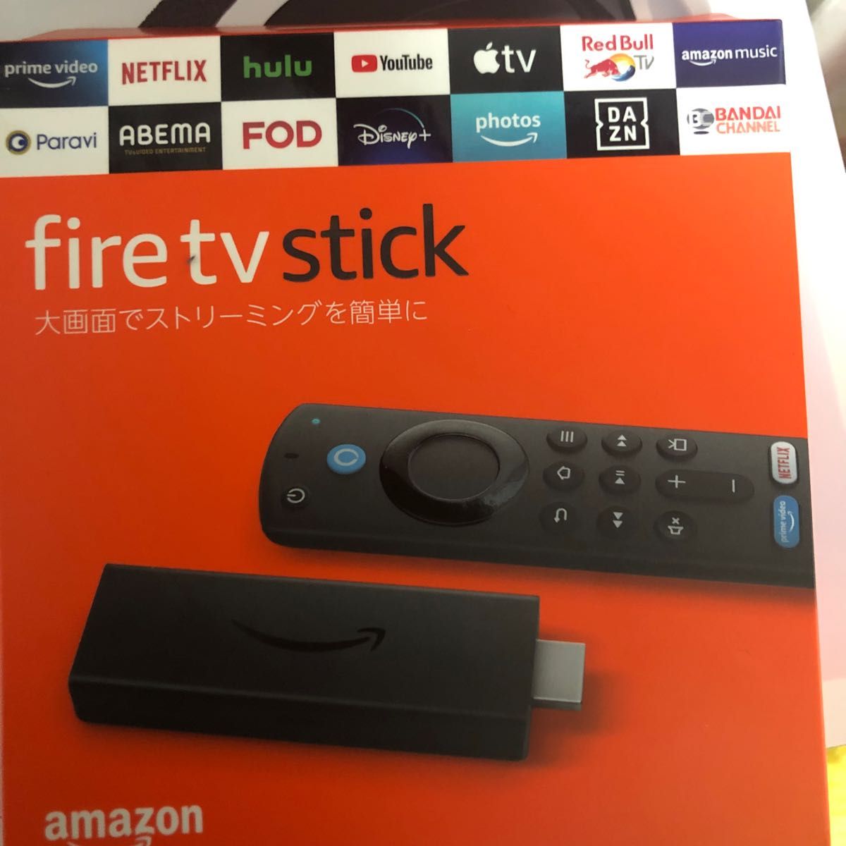 Fire TV Stick アマゾン ファイヤー TV スティック Alexa対応音声認識リモコン(第3世代)
