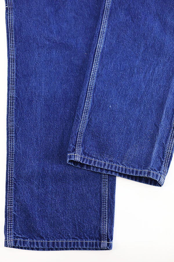Used 00s Carhartt Blue Denim Painter Pants Size W35 L31 古着_画像5
