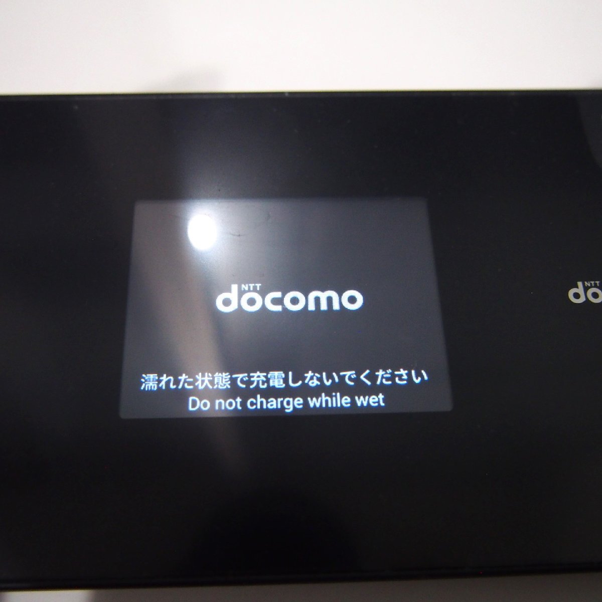 [9356‐001S] docomo　５G　Wi-Fi　ルーター　SH‐52A　Wi-Fi　STATION 【中古・ジャンク】 動作未確認　ドコモ　利用制限○　1円スタート_画像7