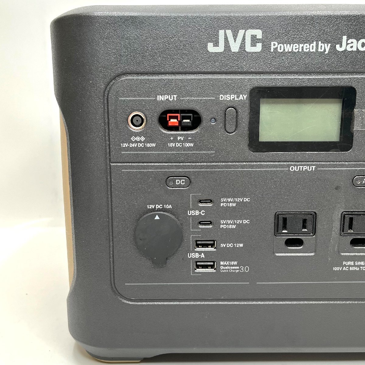 [9304-004] JVC KENWOOD BN-RB10 ポータブル電源 Jackery ACアダプタ付属 簡易動作確認済み ケンウッド キャンプ アウトドアの画像8