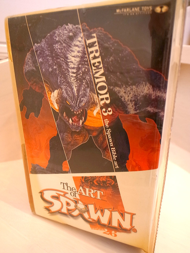  rare SPAWN The ART of SPAWN series26 TORMOR III [torema-III]mak fur Len toys unopened 