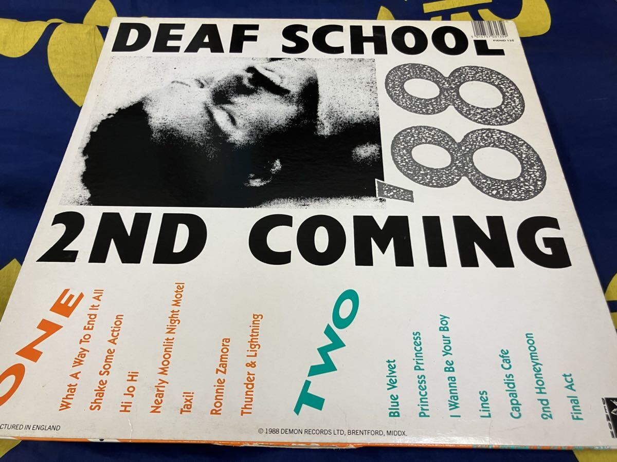 Deaf School★中古LP/UK盤「デフ・スクール～2nd Comming」_画像2