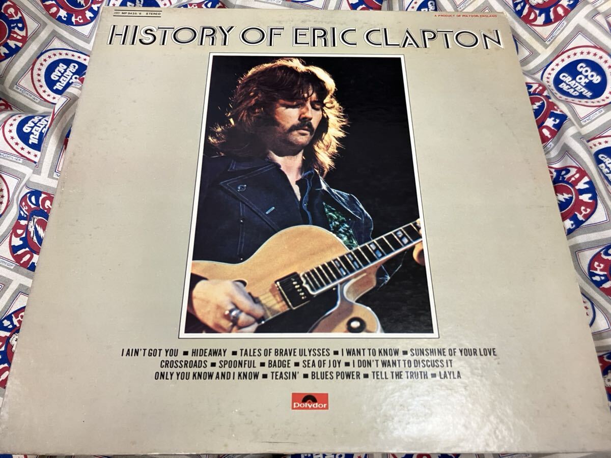 Eric Clapton★中古2LP国内盤「エリック・クラプトンの歴史」の画像1