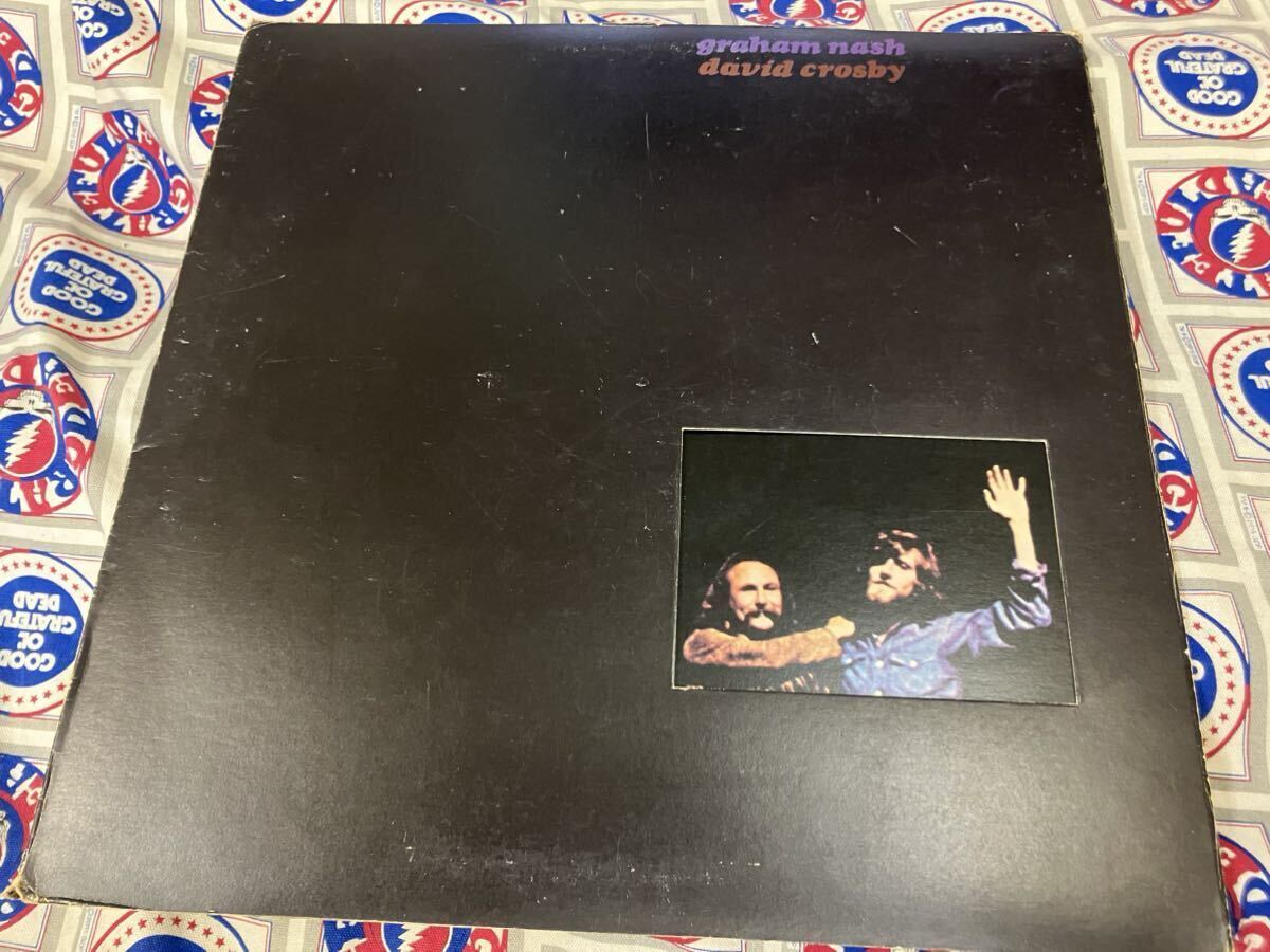 Graham Nash/David Crosby★中古LP国内盤「グラハム・ナッシュ～デビッド・クロスビー」_画像1