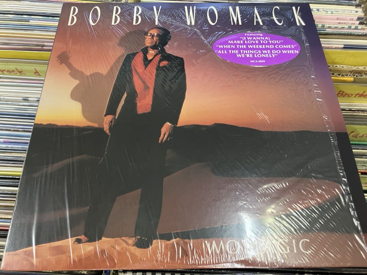 Bobby Womack★中古LP/US盤シュリンク・ハイプステッカー付「ボビー・ウーマック～Womagic」_画像1