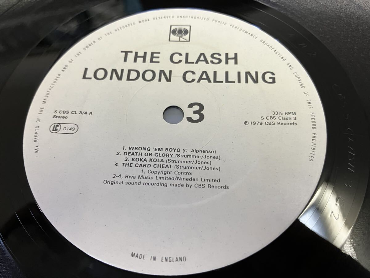 The Clash★中古2LP/UKオリジナル盤「クラッシュ～London Calling」 _画像6