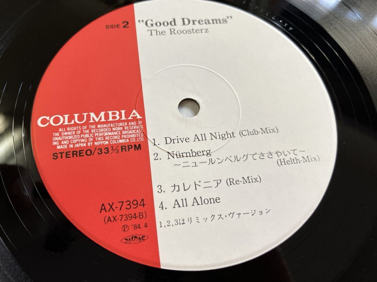 ザ・ルースターズ★中古LP国内盤帯付「Good Dreams」 の画像5