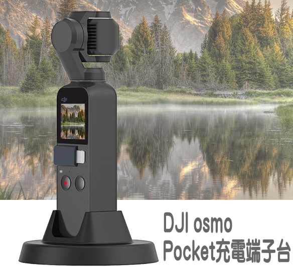 【国内発送・送料無料】DJI osmo Pocket用充電台　USB-Cケーブル付_画像1