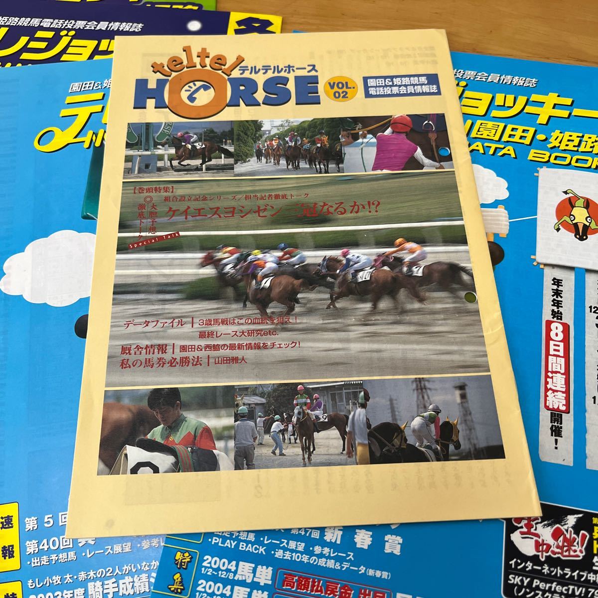 テレジョッキー　（園田　姫路競馬情報誌）PAT会員用2001から2005年まで_画像3