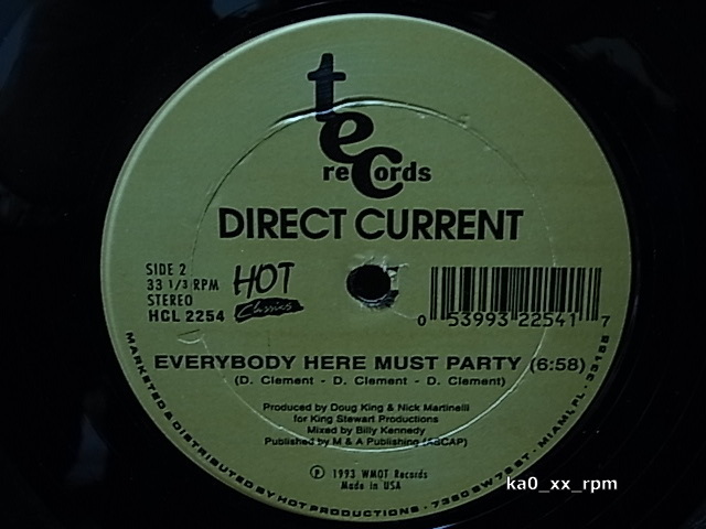 ★☆William DeVaughn / Direct Current「Be Thankful For What You've Got / Everybody Here Must Party」☆★5点以上で送料無料!!!の画像3