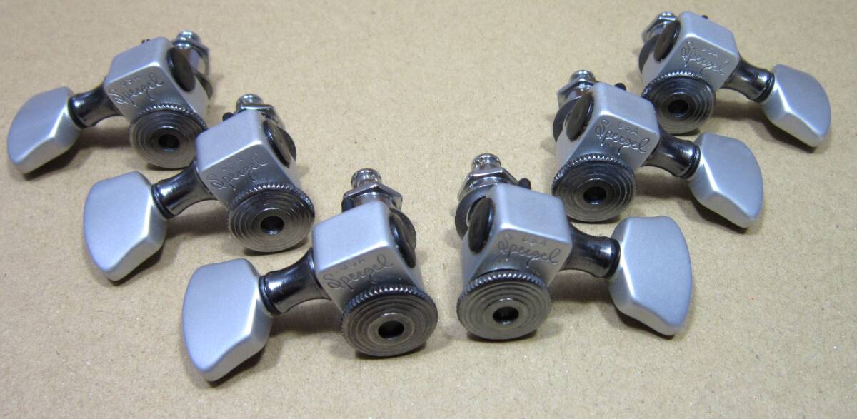 SPERZEL ( スパーゼル ) Trim-Lok 3x3 Locking Guitar Tuners Satin Chrome　未使用放置品 管理2_画像2