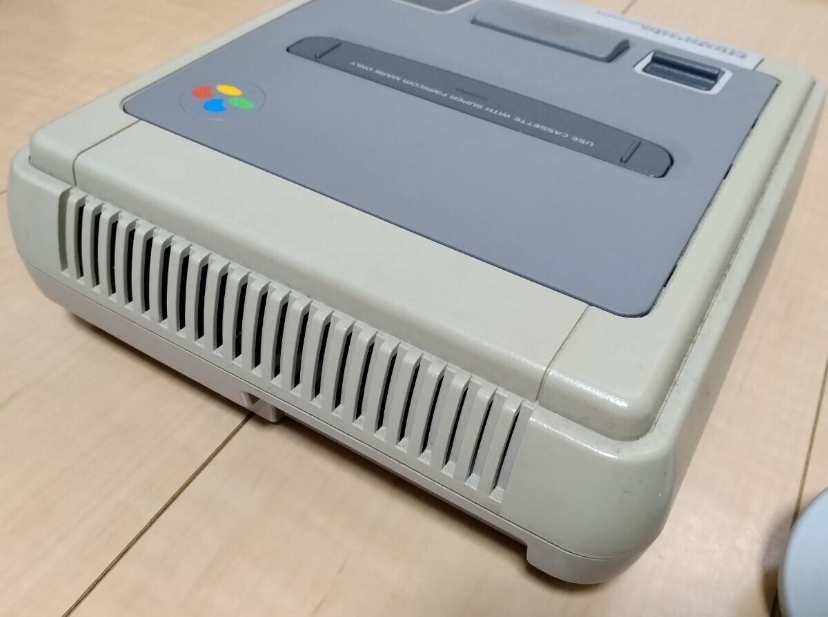  nintendo Super Famicom body AC adaptor attaching 