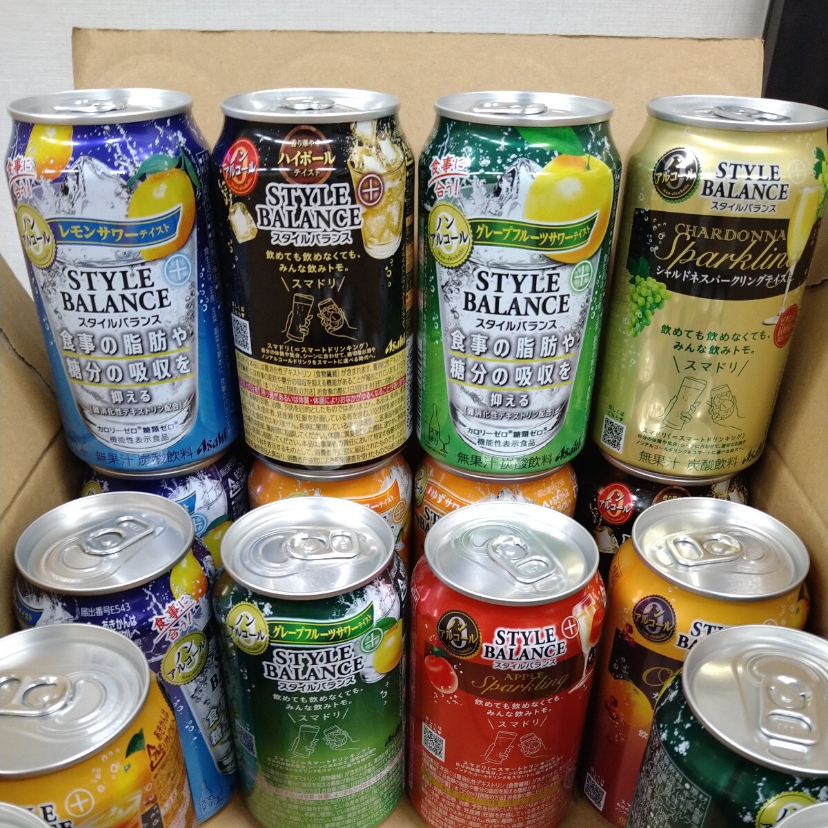 アサヒスタイルバランスサワー7種飲み比べセット [ノンアルコール 350ml×20本 ] の画像2