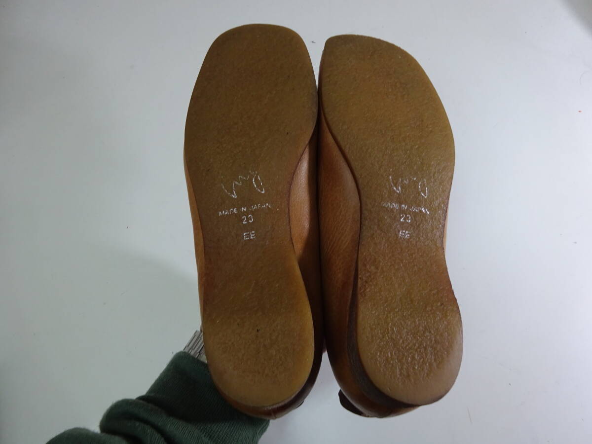 ing wing lady's flat shoes beautiful goods size 23cm