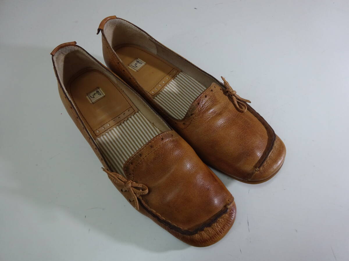 ing wing lady's flat shoes beautiful goods size 23cm