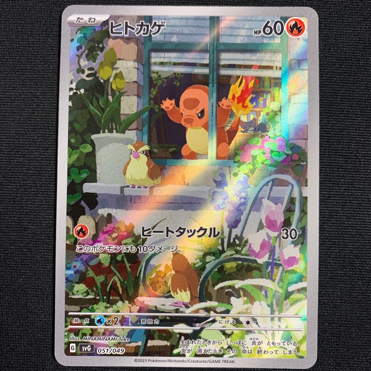 ヒトカゲ AR フルイラスト スペシャルデッキセットex ポケカ ヒトカゲ AR フルイラスト スペシャルデッキセットex ポケカ