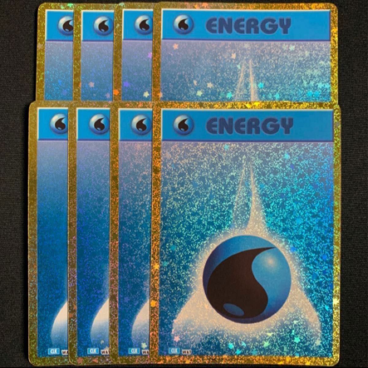 基本水エネルギー　8枚　ポケモンカード　クラシック　classic