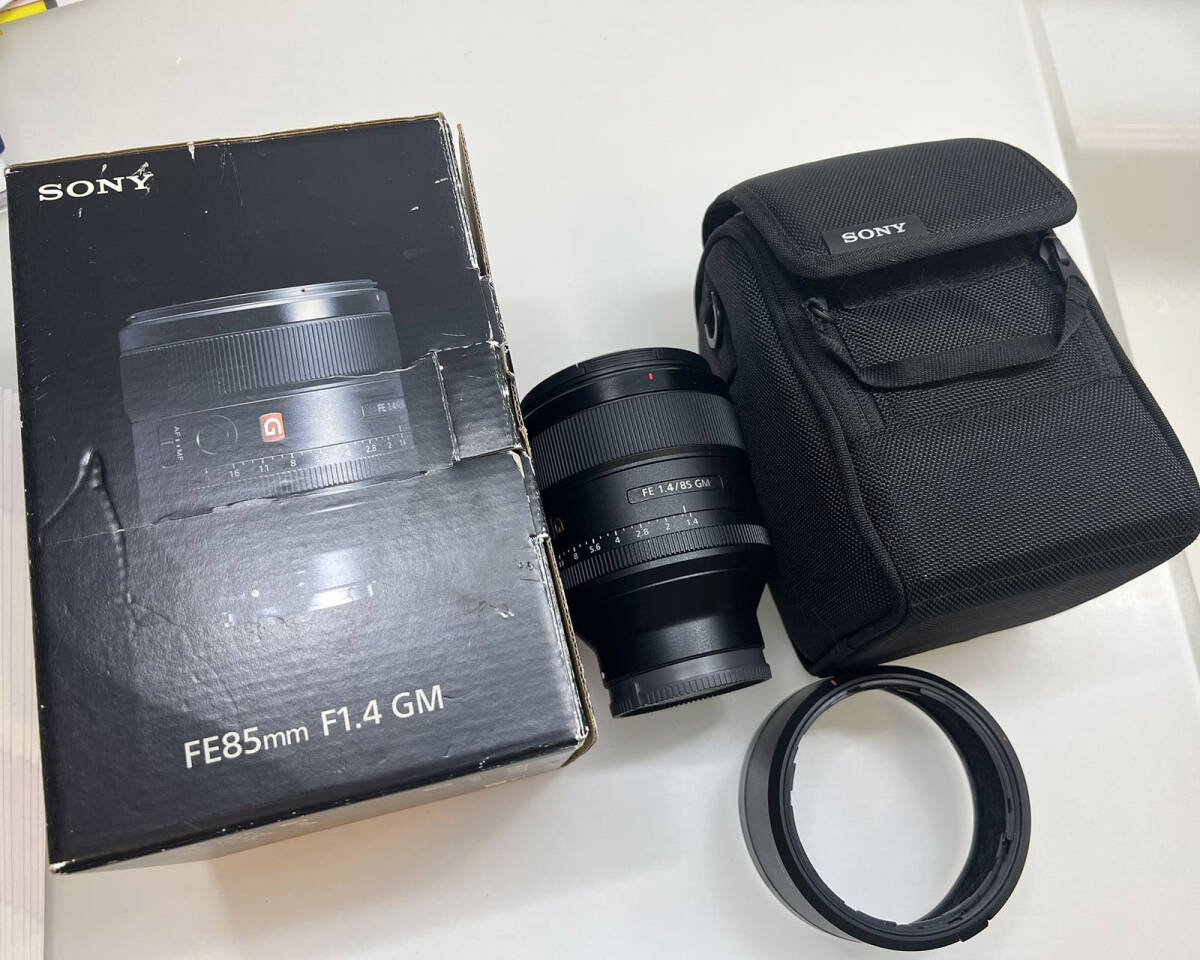 【中古美品】SONY SEL85F14GM Gマスター FE85mm F1.4 ソニー Eマウント レンズ_画像1