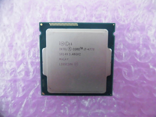 INTEL Core i7-4770 (3.40 GHz) LGA1150 * used normal goods *