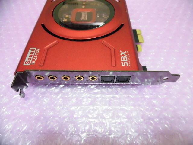 CREATIVE Sound Blaster Z (SB-Z / SB1500) 高品質サウンドカード ★音声出力確認済み★の画像3