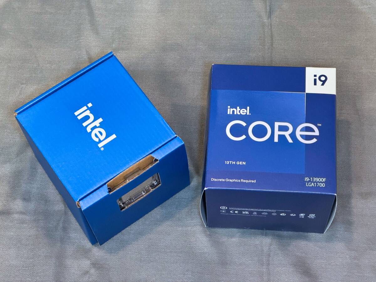 intel Core i9 13900F LGA1700_内箱、外箱ともに美品です
