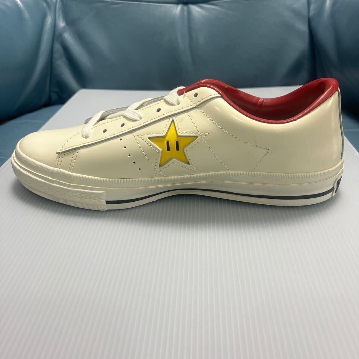 ★コンバース　ワンスター　CONVERSE ONE STAR スーパーマリオブラザーズ　マリオ　コラボ　バスケット　本革_画像4