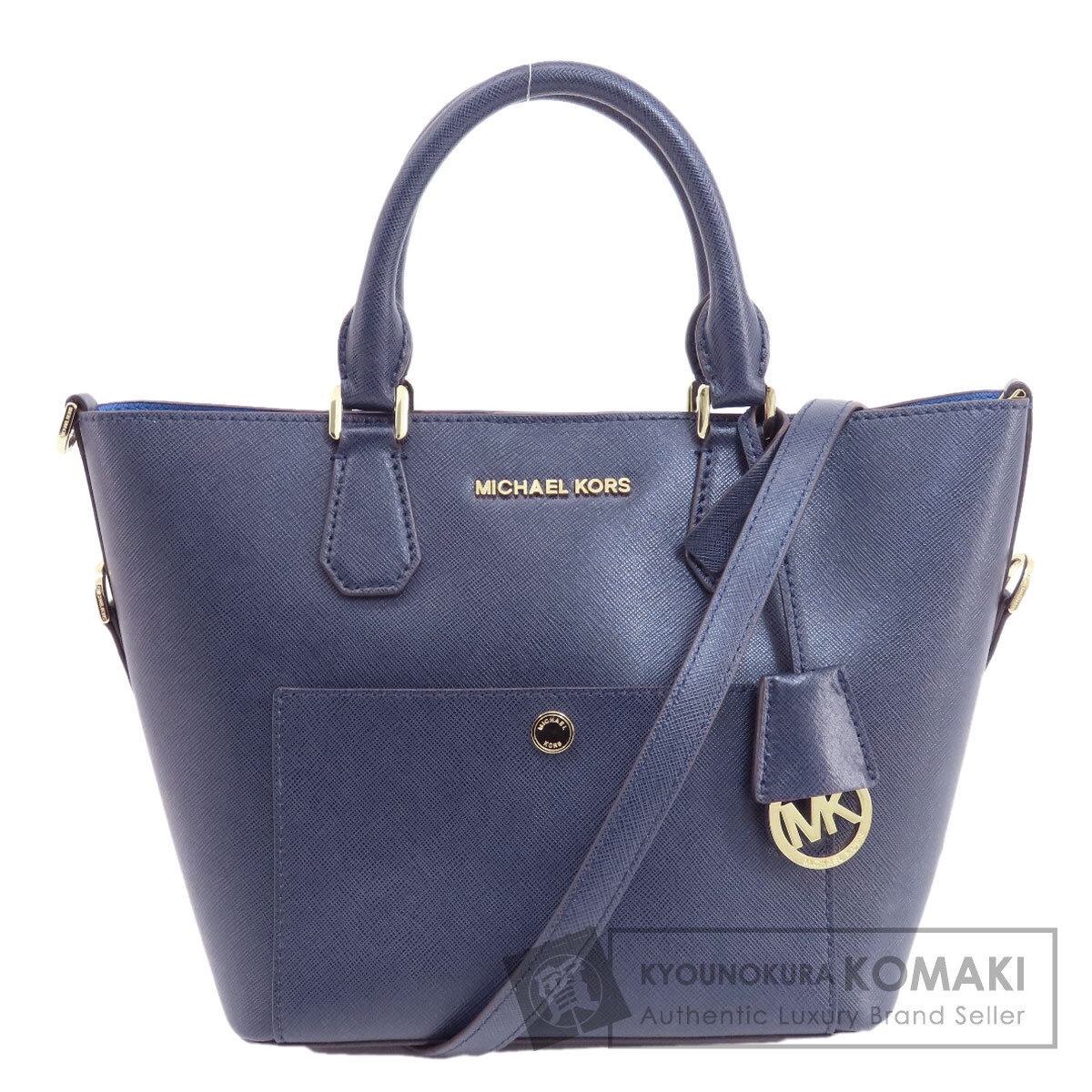 Michael Kors マイケルコース 2WAY ハンドバッグ PVC レディース 中古_画像1