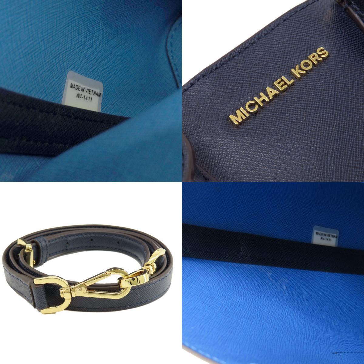 Michael Kors マイケルコース 2WAY ハンドバッグ PVC レディース 中古_画像6