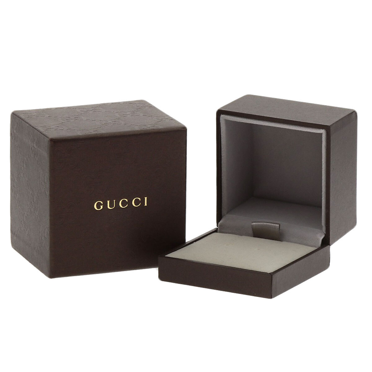 GUCCI Gucci Heart бриллиант серьги K18 белое золото женский б/у 