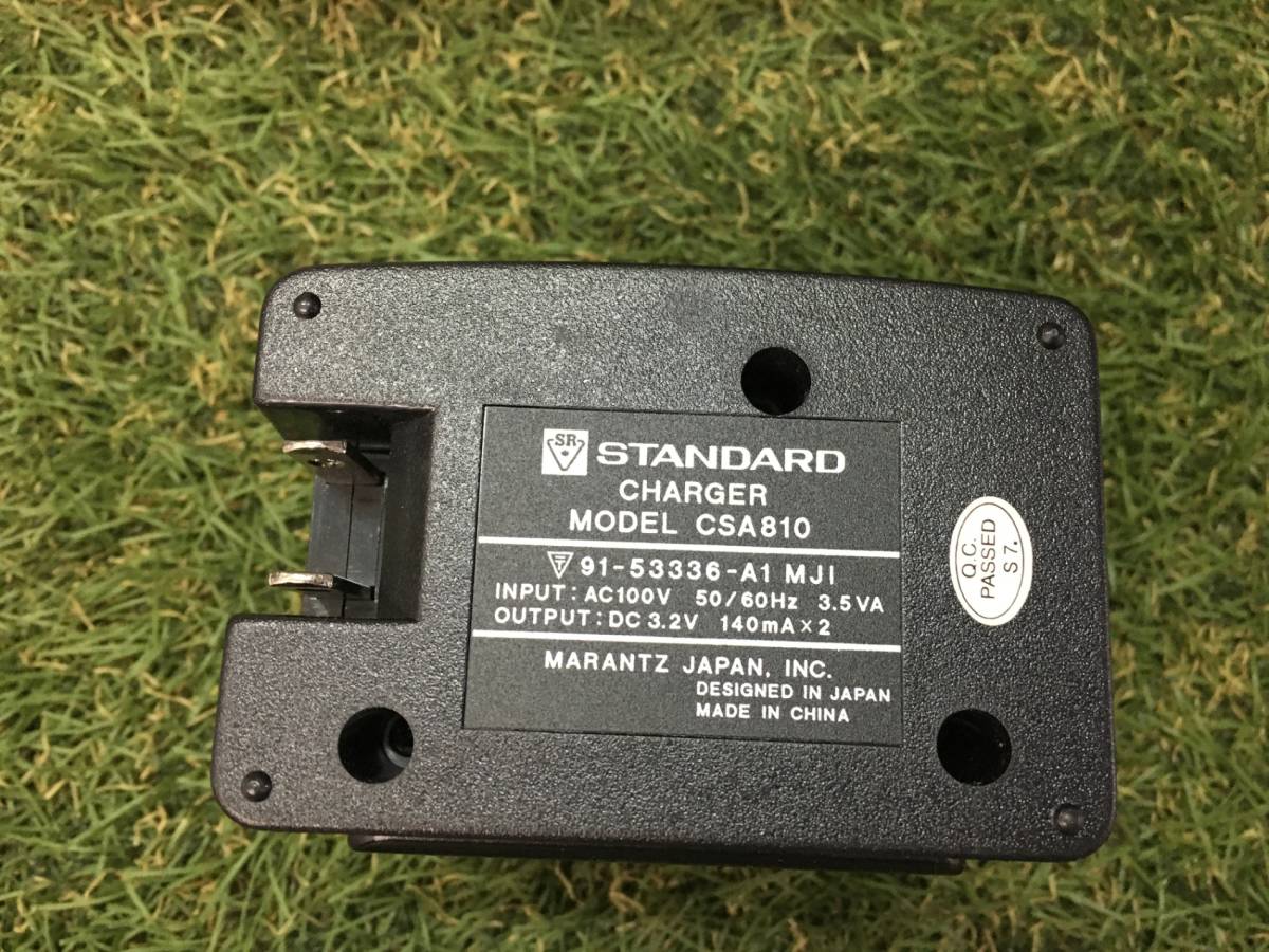 【中古品】STANDARD(スタンダード) 特定小電力無線電話装置 HX810+CHARGER CSA810　【同梱可】/　ITANP4YS9ETO　H43_画像6