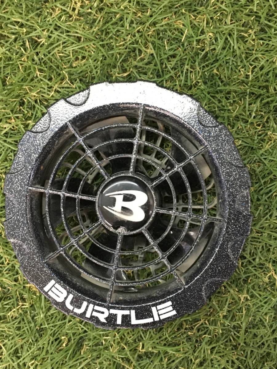 【中古品】BURTLE(バートル) エアークラフト 19Vブラックバッテリー(AC360-19V)+ブラックファンセット(AC370/371)/IT8D02KTF7RC　Y65_画像2