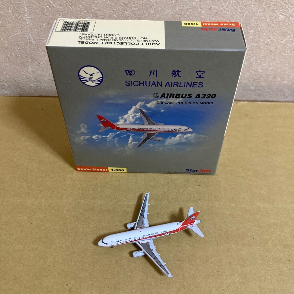 ■Star Jets 1/500 四川航空 A320 B-2397【中古品】■SICHUAN AIRLINES_画像1