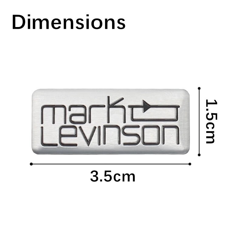 スピーカーエンブレム　マークレビンソン　Mark Levinson5個セット！ 【即決】【送料無料】_画像4