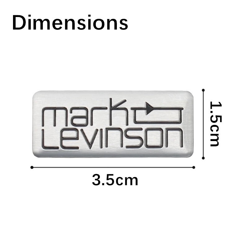 スピーカーエンブレム　マークレビンソン　Mark Levinson5個セット！ 【即決】【送料無料】k_画像4