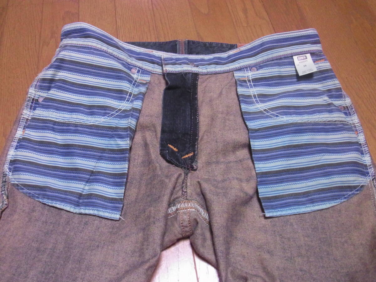 242-177/EDWIN/ Edwin /463XVS/ Denim pants / jeans /W36/ hemming ending 