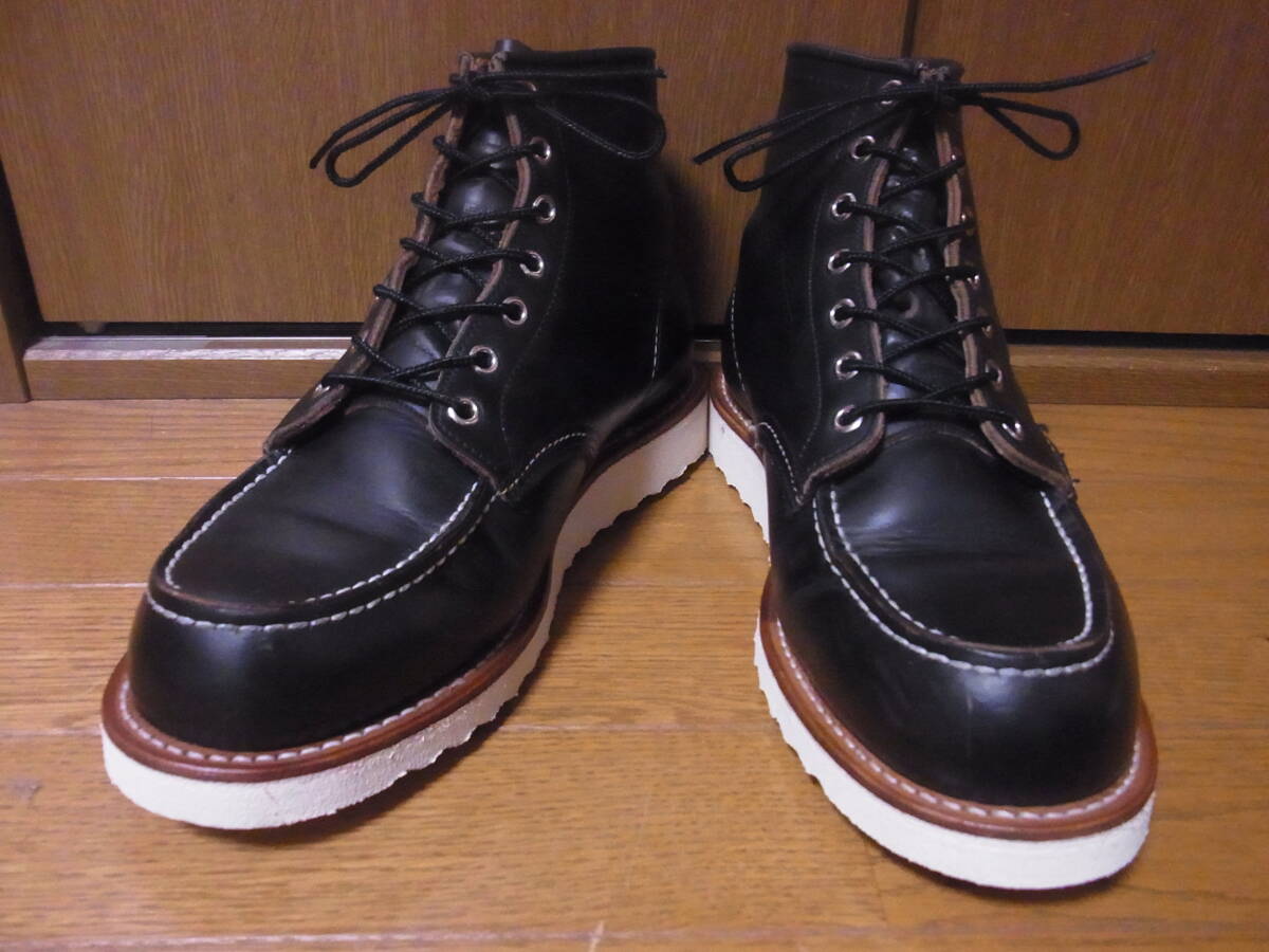 243-40/良品/90’S/REDWING/レッドウィング/8179/茶芯/四角羽タグ/モックトゥ/アイリッシュセッター/9E/27cm/ソール交換済み