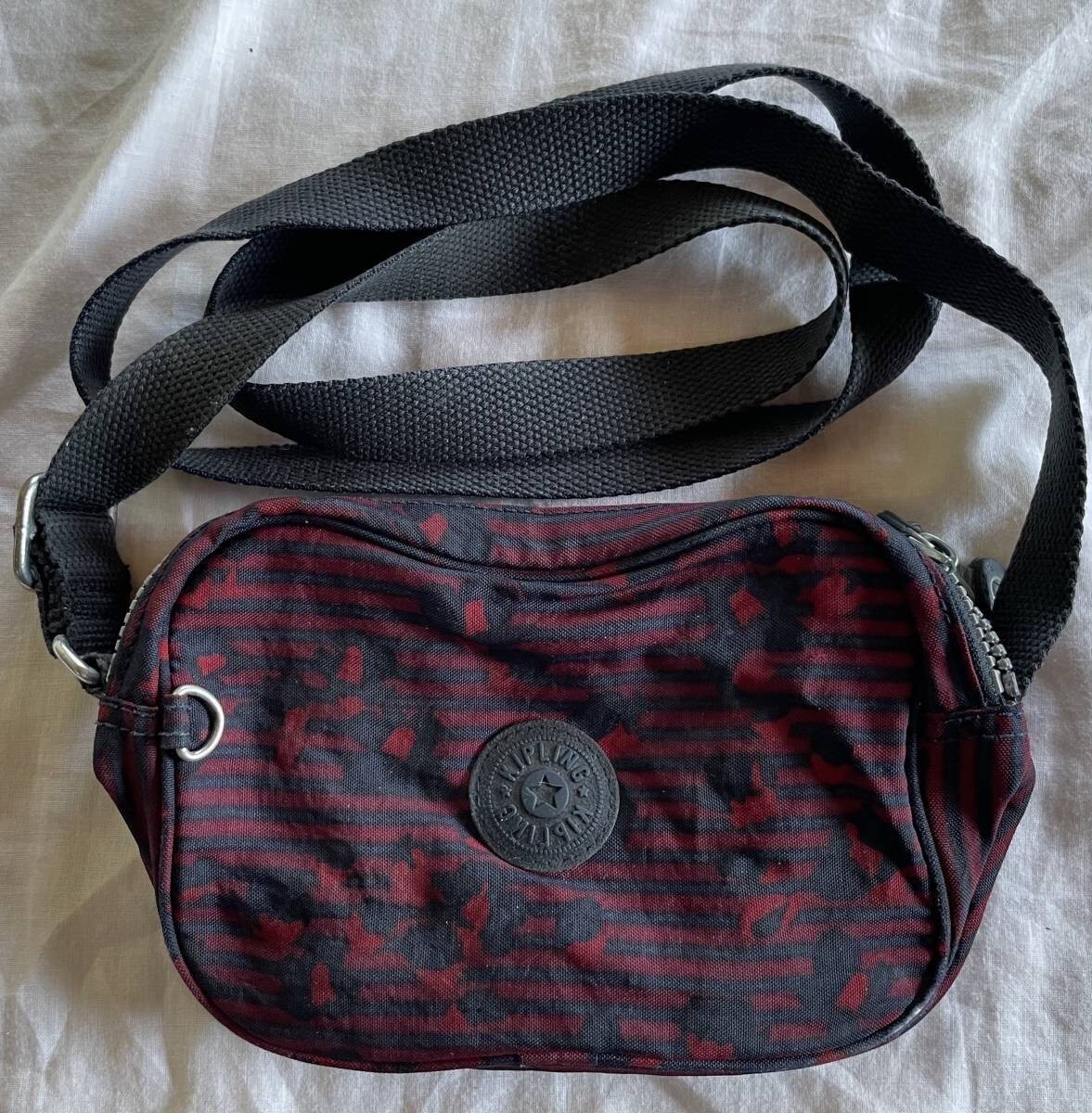 キプリング KIPLING　ショルダーバッグ　ポーチ　カラフル　中古_画像1