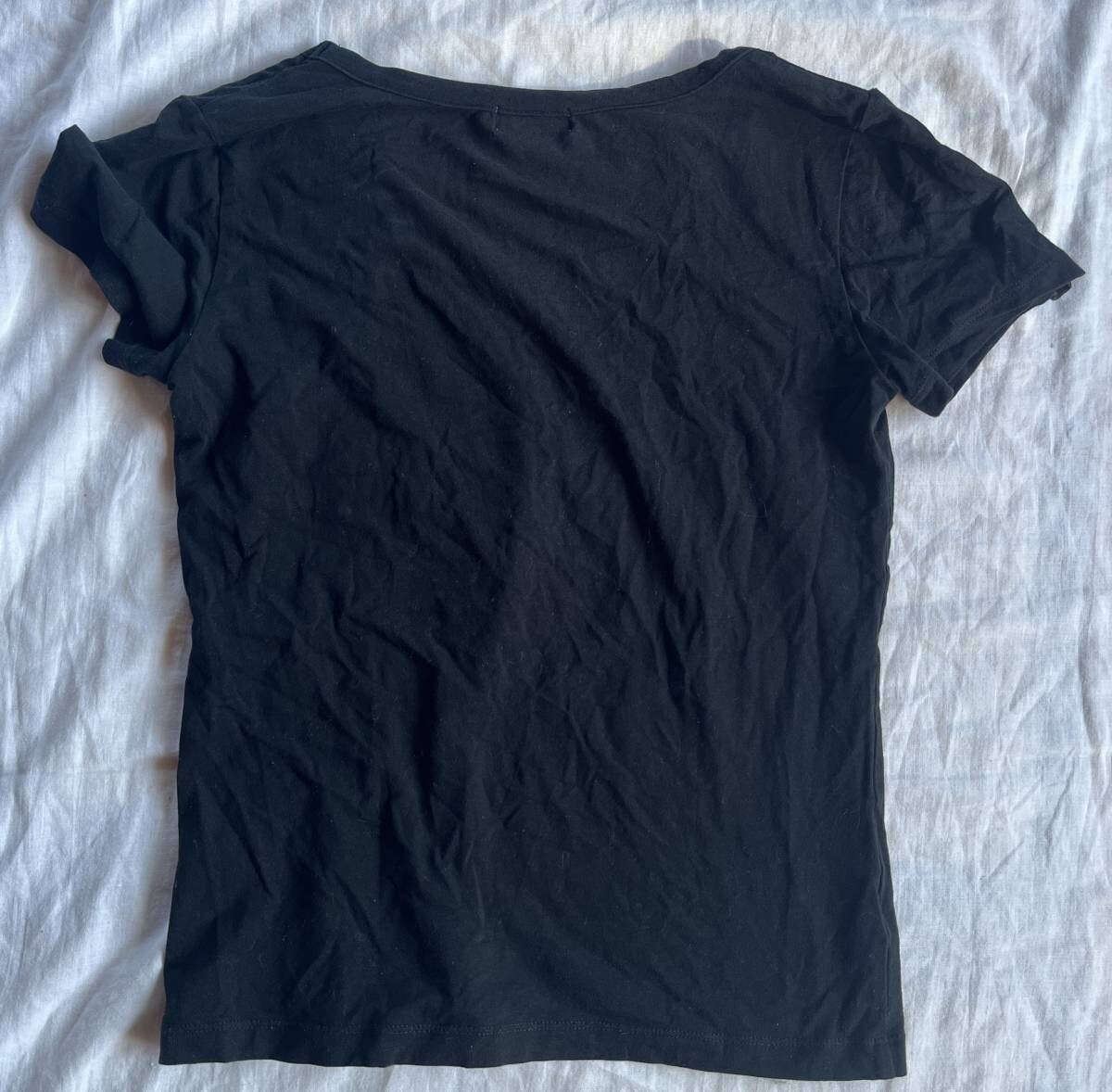 Paul Smith ポールスミス レディース　M 半袖Tシャツ ボタン付き_画像3