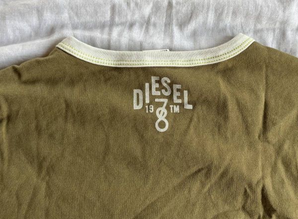 DIESEL ディーゼル プリント Tシャツ sizeL 定番_画像3