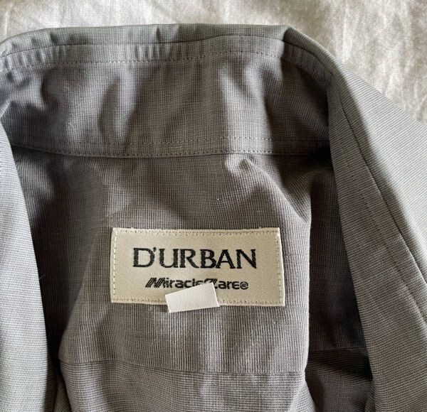 D'URBAN/ダーバン　シャツ　41 　半袖　定番　グレイ