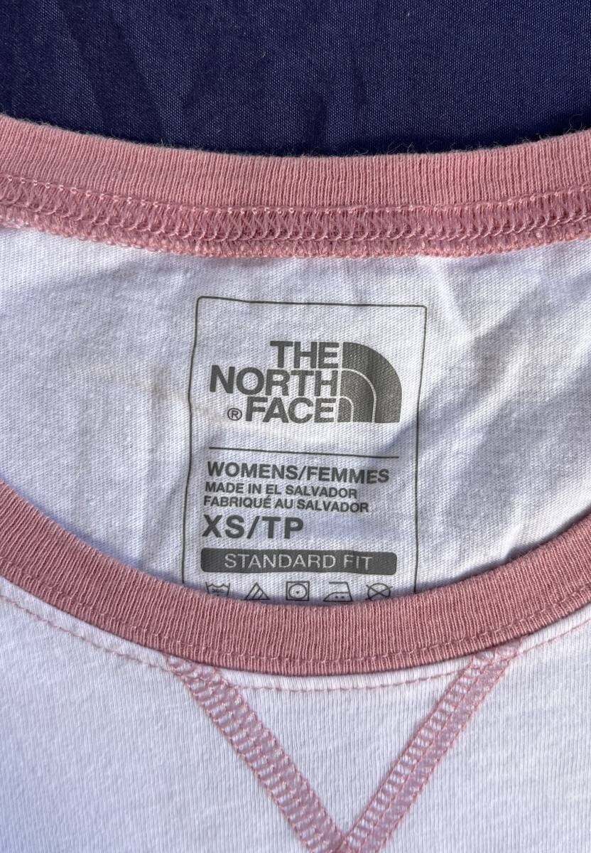 THE NORTH FACE (ノースフェイス) ラグラン　ロングスリーブ Tシャツ XSサイズ_画像2