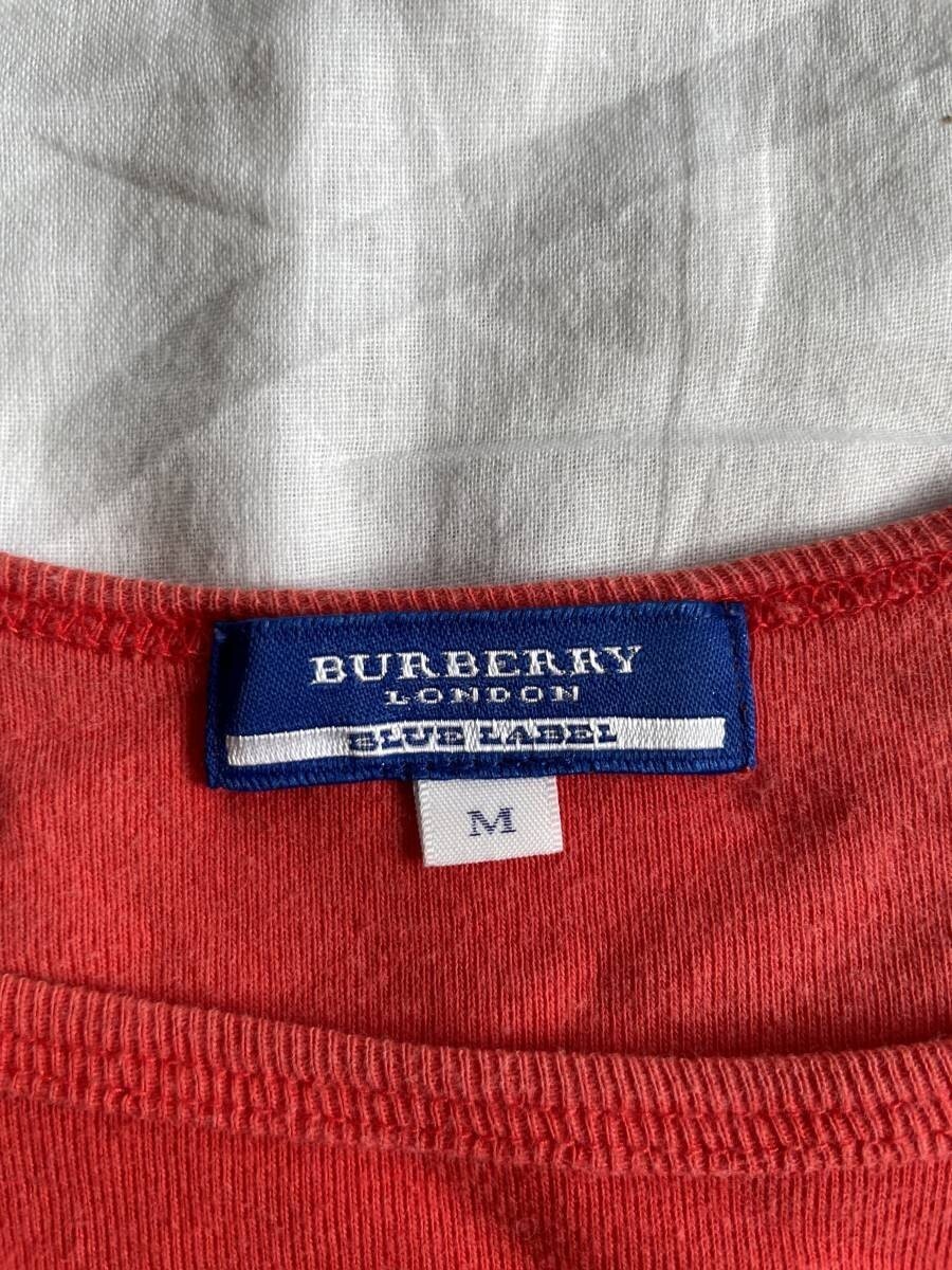 BURBERRY BLUELABEL バーバリーブルーレーベル カラフル 半袖Tシャツ M_画像2