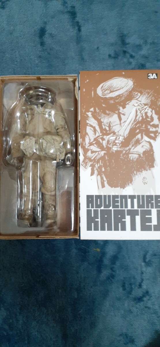 ThreeA ACTION PORTABLE 1/12 10 FINGER GANG No.4 ADVENTURE KARTEL フィギュア スリーエー 3A アシュレイ・ウッドの画像1