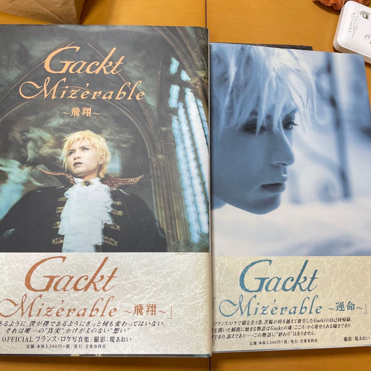 GACKT ミゼラブル 飛翔 運命 上下巻セット|Yahoo!フリマ(旧 GACKT ミゼラブル 飛翔 運命 上下巻セット|Yahoo!フリマ(旧
