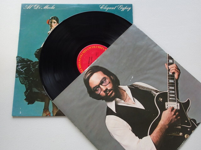 【輸入盤 US盤　LP】アルディメオラ　エレガントジプシー　AL DIMEOLA　ELEGANT GYPSY　★盤面きれい！_画像3